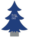 Memphis 12" Team Color Desktop Tree