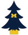 Michigan Wolverines 12" Team Color Desktop Tree
