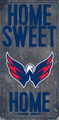 Washington Capitals 6" x 12" Home Sweet Home Sign