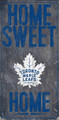 Toronto Maple Leafs 6" x 12" Home Sweet Home Sign