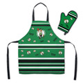 Boston Celtics Press Apron & BBQ Mitt Set