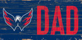 Washington Capitals 6" x 12" Dad Sign