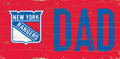 New York Rangers 6" x 12" Dad Sign