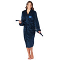 Oklahoma City Thunder Navy Women's Silk Touch Robe