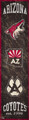 Arizona Coyotes Heritage Banner Vertical Sign