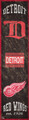 Detroit Red Wings Heritage Banner Vertical Sign
