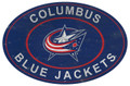 Columbus Blue Jackets 46" Heritage Logo Oval Sign