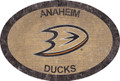 Anaheim Ducks 46" Team Color Oval Sign