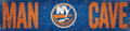 New York Islanders 6" x 24" Man Cave Sign