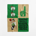Boston Celtics 40" x 50" Domino Swaddle Blanket