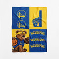 Golden State Warriors 40" x 50" Domino Swaddle Blanket