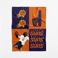 Phoenix Suns 40" x 50" Domino Swaddle Blanket
