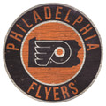 Philadelphia Flyers 12" Circle with State Sign