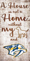 Nashville Predators House is Not a Home Sign