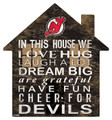 New Jersey Devils 12" House Sign