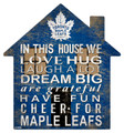 Toronto Maple Leafs 12" House Sign