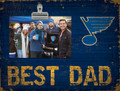 St. Louis Blues Best Dad Clip Frame
