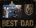 Vegas Golden Knights Best Dad Clip Frame