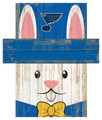 St. Louis Blues 19" x 16" Easter Bunny Head