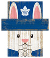 Toronto Maple Leafs 6" x 5" Easter Bunny Head