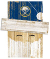 Buffalo Sabres 6" x 5" Santa Head