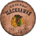 Chicago Blackhawks Established Date 24" Barrel Top