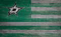 Dallas Stars 11" x 19" Distressed Flag Sign