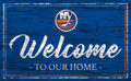 New York Islanders Team Color Welcome Sign