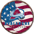 Colorado Avalanche 24" Flag Barrel Top