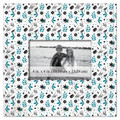 San Jose Sharks Floral Pattern 10" x 10" Picture Frame