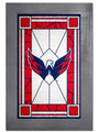 Washington Capitals Stained Glass with Frame