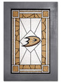 Anaheim Ducks Stained Glass with Frame