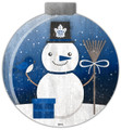 Toronto Maple Leafs 12" Snow Globe Wall Art