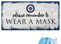 Winnipeg Jets Please Wear Your Mask Sign