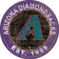 Arizona Diamondbacks 24" Heritage Logo Round Sign