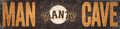 San Francisco Giants 6" x 24" Man Cave Sign