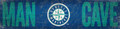 Seattle Mariners 6" x 24" Man Cave Sign