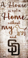 San Diego Padres House is Not a Home Sign