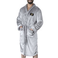 Boston Bruins White Snipe Men's Silk Touch Robe