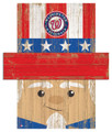 Washington Nationals 19" x 16" Patriotic Head