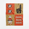 Anaheim Ducks 40" x 50" Domino Swaddle Blanket