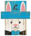 Miami Marlins 19" x 16" Easter Bunny Head