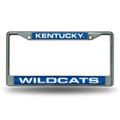 UK Wildcats Laser Chrome License Plate Frame