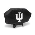 Indiana Hoosiers Black Deluxe Vinyl Grill Cover