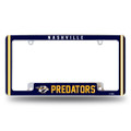 Nashville Predators Alternate Chrome License Plate Frame