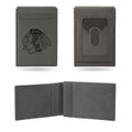 Chicago Blackhawks Gray Laser Engraved Front Pocket Wallet