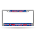 Detroit Pistons Bling Chrome License Plate Frame