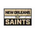 New Orleans Saints Bold 3' x 5' Banner Flag