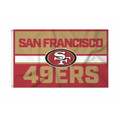 San Francisco 49ers Bold 3' x 5' Banner Flag