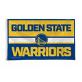 Golden State Warriors Bold 3' x 5' Banner Flag